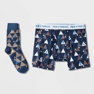 ***GENTLY USED*** Men’s Boxer Brief & Socks